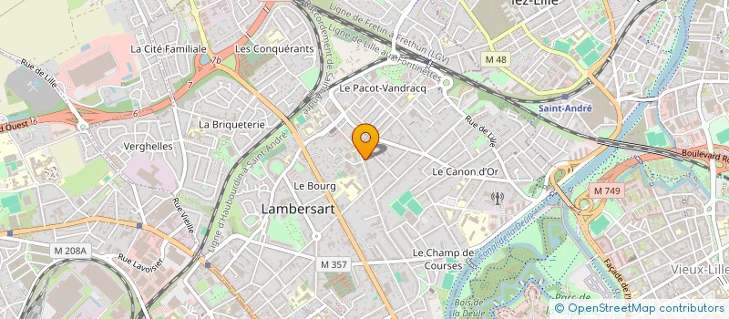 localisation de l'entreprise SCI WILPART ET LARNICOL à LAMBERSART