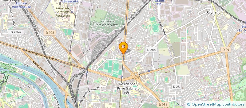 localisation de l'entreprise SCI WILROB à SAINT-DENIS