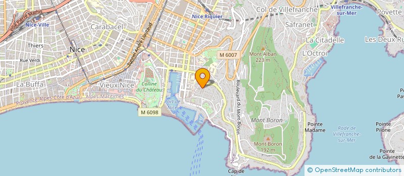 localisation de l'entreprise SCI WILS' LOU CAT à NICE