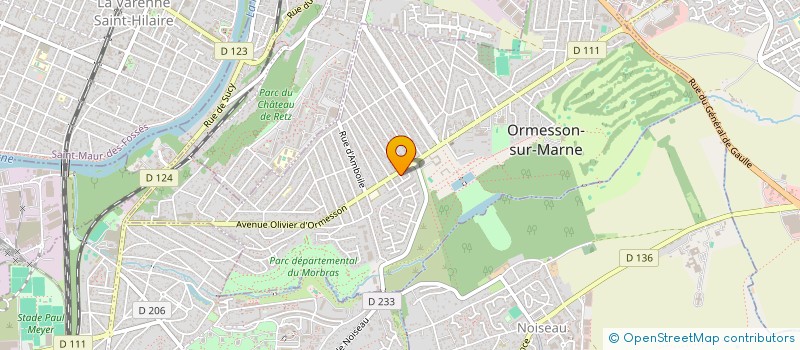 localisation de l'entreprise SCI WILSEB  ORMESSON-SUR-MARNE