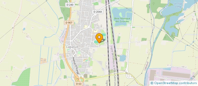 localisation de l'entreprise SCI WILSO  LAPALUD