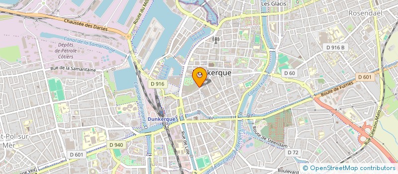 localisation de l'entreprise SCI WILSON à DUNKERQUE