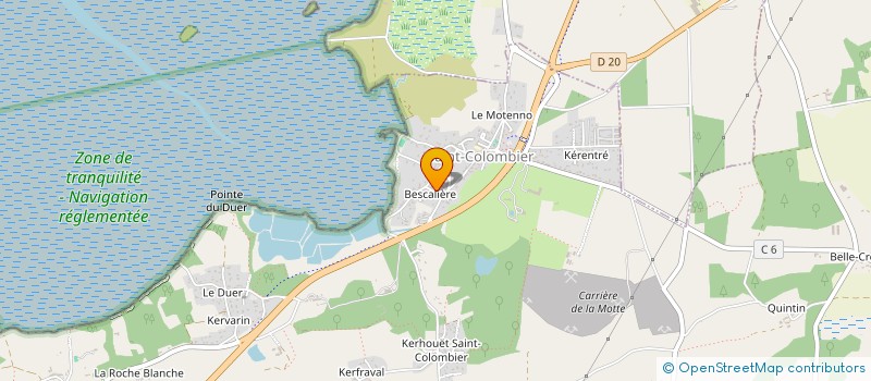 localisation de l'entreprise SCI WILSON  SARZEAU