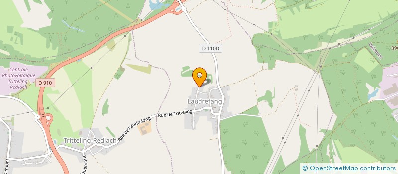 localisation de l'entreprise SCI WILSON  LAUDREFANG