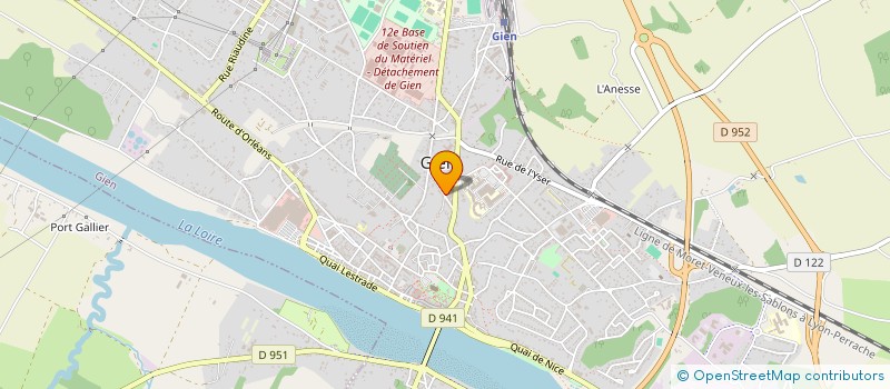 localisation de l'entreprise SCI WILSON-LOIRE à GIEN
