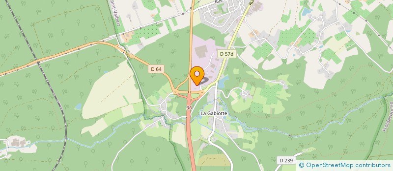 localisation de l'entreprise SCI WILTON  FOUGEROLLES-SAINT-VALBERT