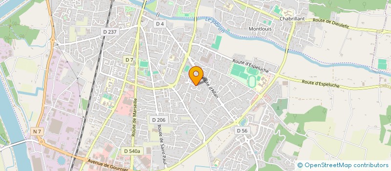 localisation de l'entreprise SCI WIMAFEGA à MONTELIMAR
