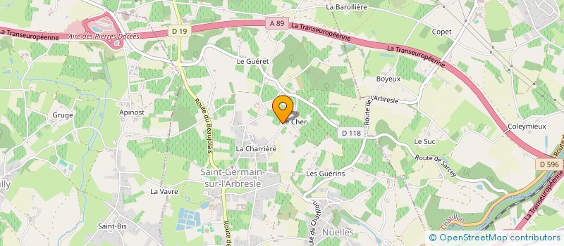 localisation de l'entreprise SCI WIMANAT IMO  SAINT-GERMAIN-NUELLES