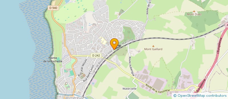 localisation de l'entreprise SCI WIMB&B  WIMEREUX