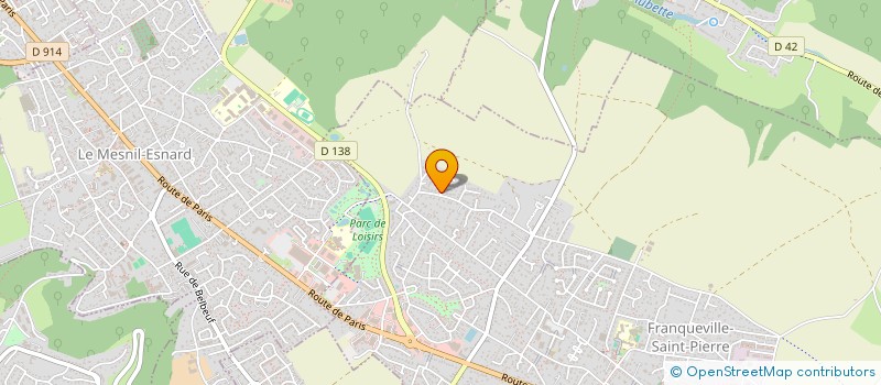 localisation de l'entreprise SCI WIMMAR  FRANQUEVILLE-SAINT-PIERRE