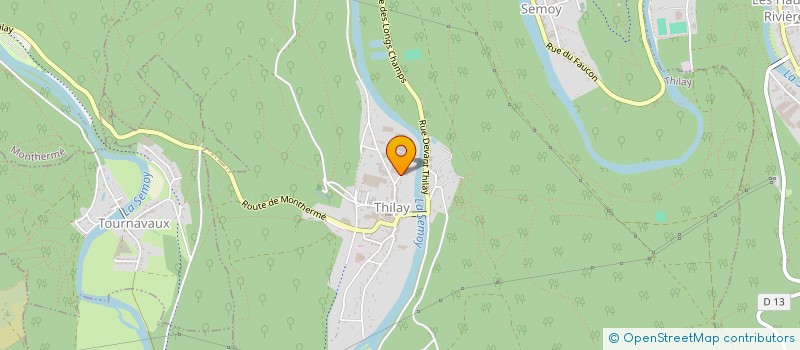 localisation de l'entreprise SCI WINCKLER XAVIER  THILAY