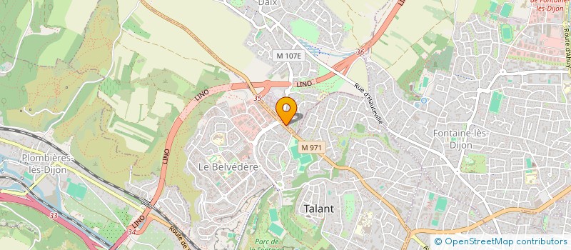 localisation de l'entreprise SCI WIND  DAIX