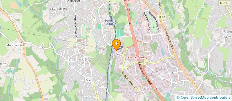 localisation de l'entreprise SCI WIND  DARDILLY