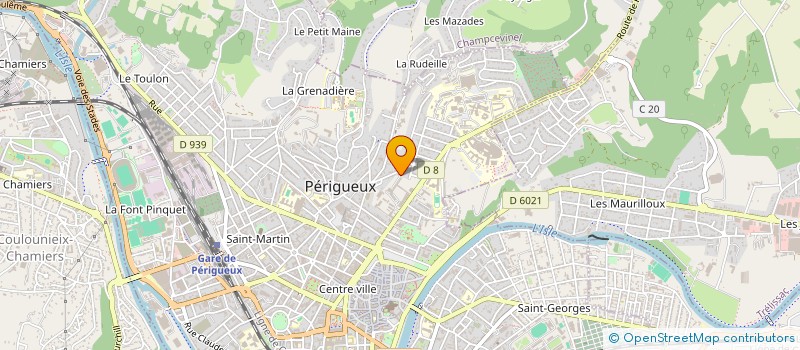 localisation de l'entreprise SCI WIND OF CHANGE à PERIGUEUX