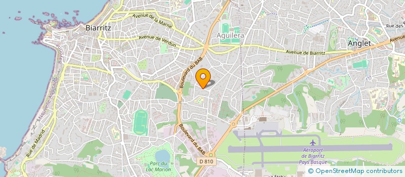localisation de l'entreprise SCI WINDHOECK à BIARRITZ