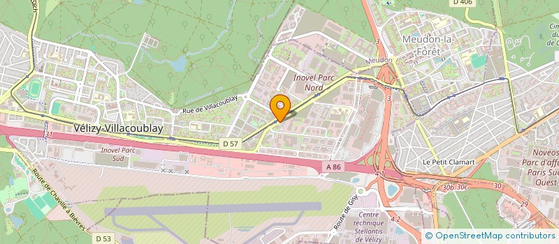 localisation de l'entreprise SCI WINDSOR SAINT MAURICE  VELIZY-VILLACOUBLAY