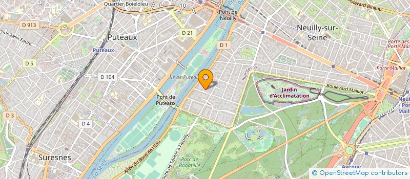 localisation de l'entreprise SCI WINDSOR VOVELLE à NEUILLY-SUR-SEINE