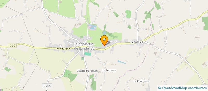 localisation de l'entreprise SCI WINFRA  SAINT-HILAIRE-DU-HARCOUET