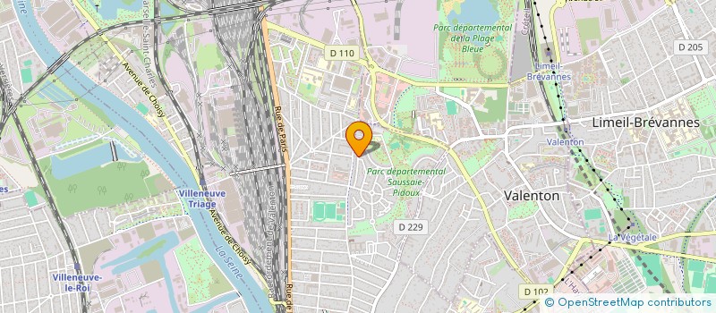 localisation de l'entreprise SCI WINGIMMO  VILLENEUVE-SAINT-GEORGES