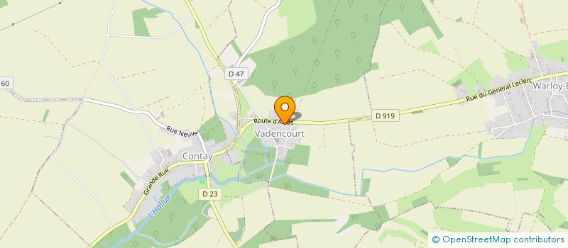 localisation de l'entreprise SCI WINN  VADENCOURT