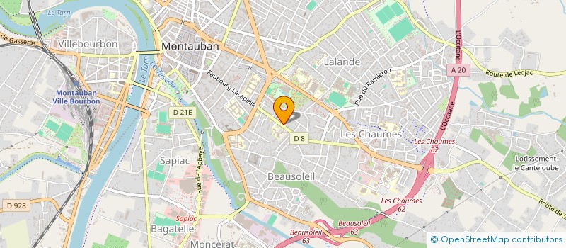 localisation de l'entreprise SCI WINNER'S GATE  MONTAUBAN