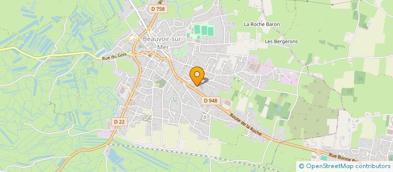 localisation de l'entreprise SCI WINNERS  BEAUVOIR-SUR-MER