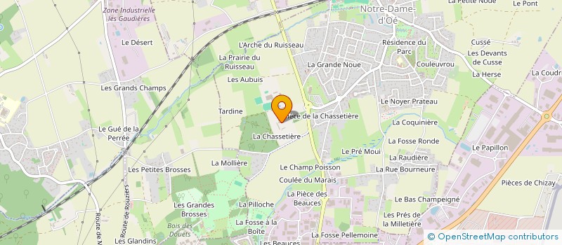 localisation de l'entreprise SCI WINNOR à NOTRE-DAME-D OE