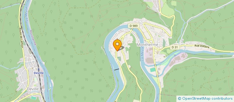 localisation de l'entreprise SCI WINS  MONTHERME