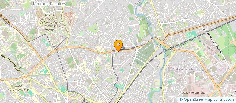 localisation de l'entreprise SCI WINSTON à MONTPELLIER