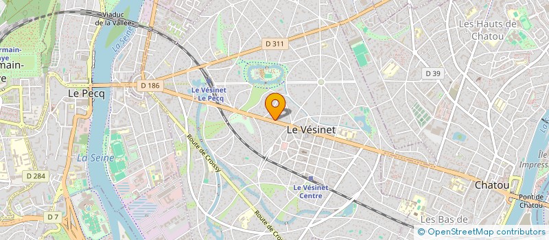 localisation de l'entreprise SCI WINT  LE VESINET