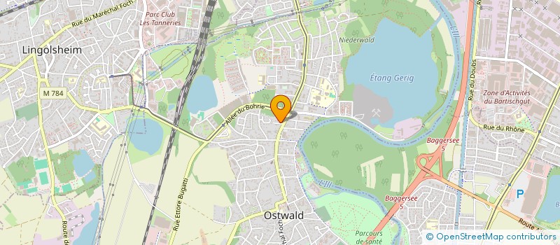 localisation de l'entreprise SCI WINTERFELL  OSTWALD