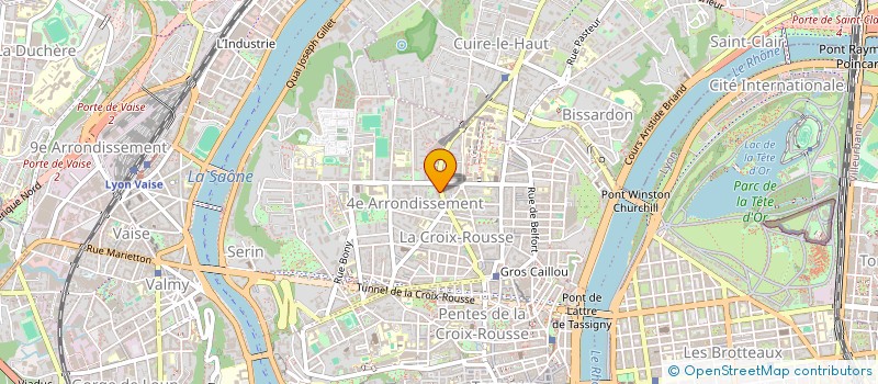 localisation de l'entreprise SCI WINTOP  LYON