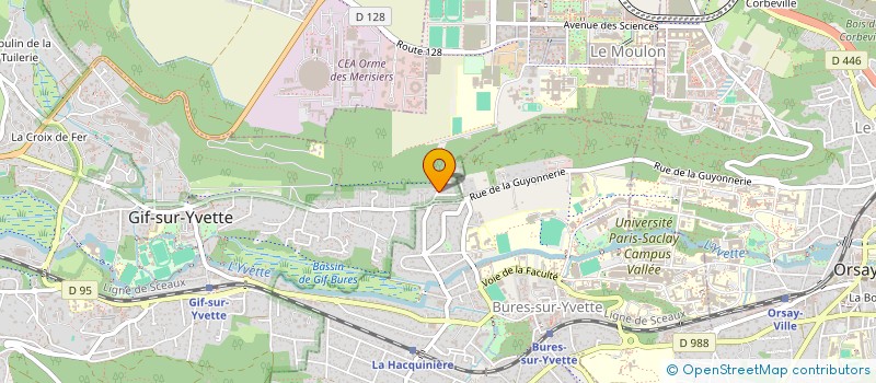 localisation de l'entreprise SCI WINWARD à LES ULIS