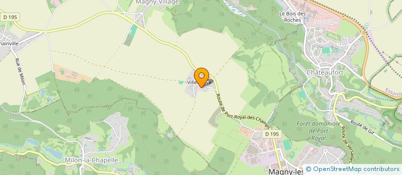 localisation de l'entreprise SCI WIREVAL  MAGNY-LES-HAMEAUX