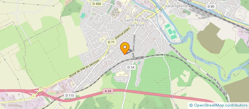 localisation de l'entreprise SCI WIRTZ  SAINT-NICOLAS-DE-PORT