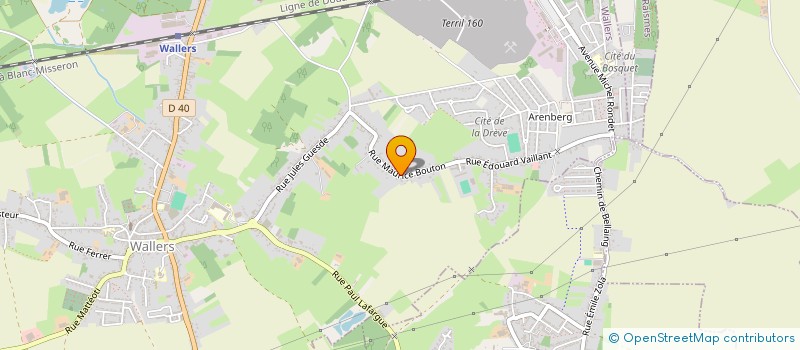 localisation de l'entreprise SCI WIRU à WALLERS