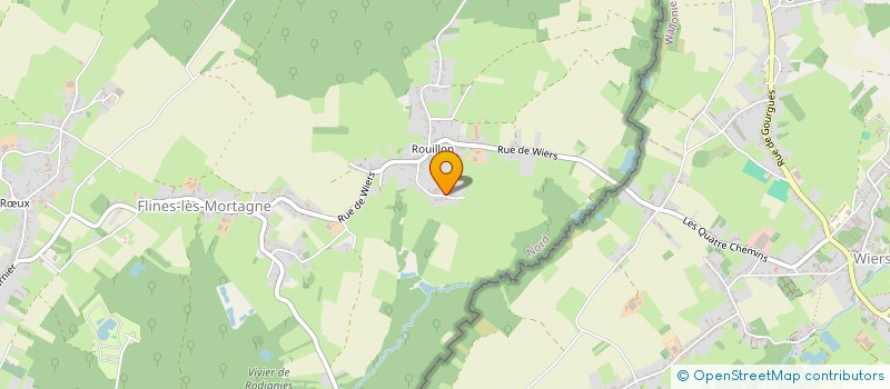 localisation de l'entreprise SCI WIS  FLINES-LES-MORTAGNE