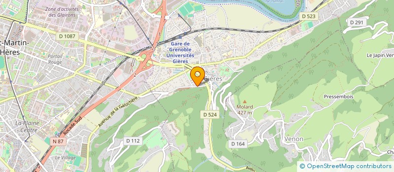 localisation de l'entreprise SCI WISE RIDE IMMO  GIERES