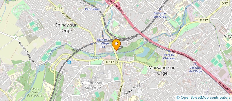 localisation de l'entreprise SCI WISS INN à SAVIGNY SUR ORGE