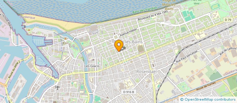 localisation de l'entreprise SCI WISSE MORNE à DUNKERQUE