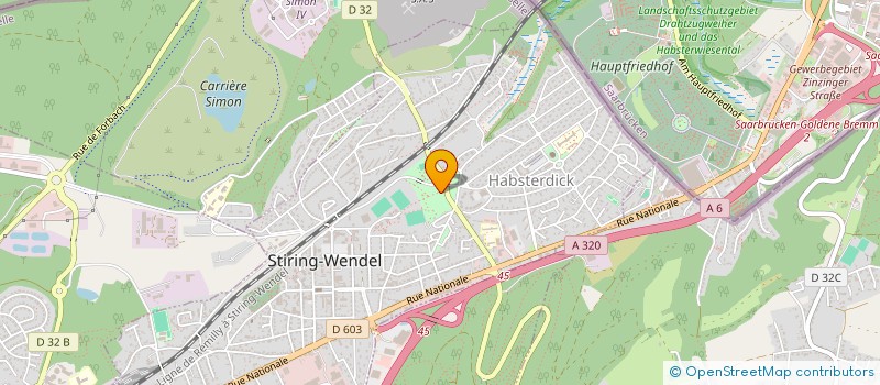 localisation de l'entreprise SCI WISSEM  STIRING-WENDEL