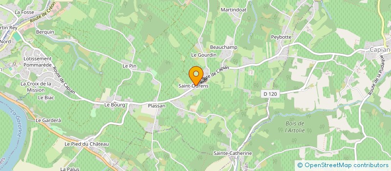 localisation de l'entreprise SCI WISTARIA  LANGOIRAN