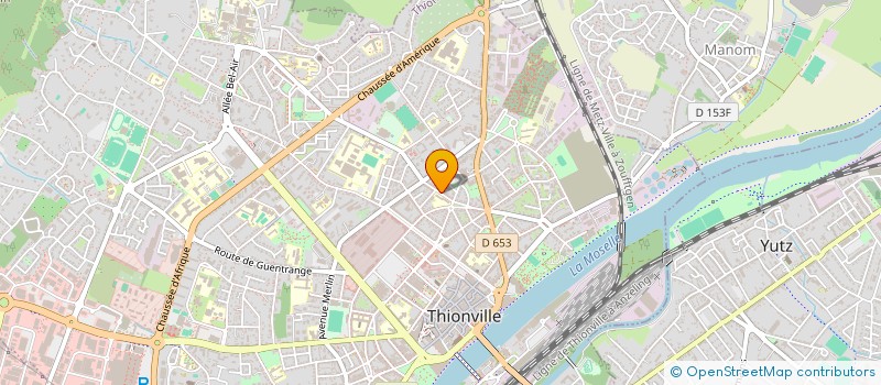 localisation de l'entreprise SCI WITTMANN à THIONVILLE