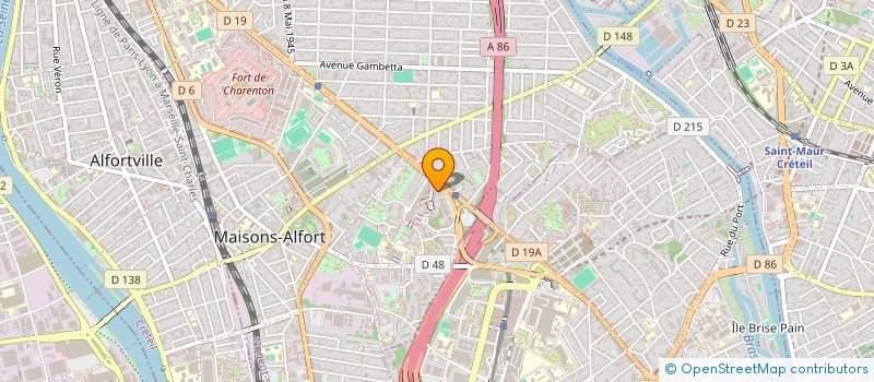localisation de l'entreprise SCI WIZMAN INVESTISSEMENT à MAISONS-ALFORT