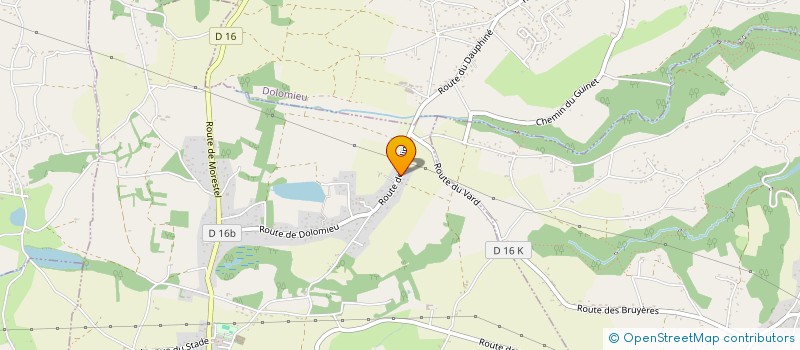 localisation de l'entreprise SCI WIZO  LA CHAPELLE-DE-LA-TOUR