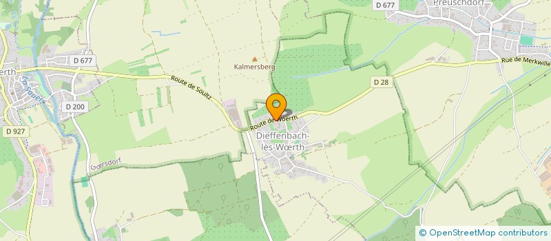 localisation de l'entreprise SCI WL HOME  DIEFFENBACH-LES-WRTH