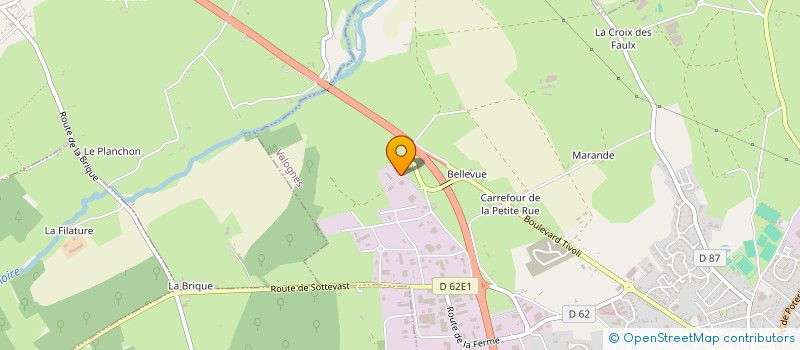 localisation de l'entreprise SCI WLA  VALOGNES