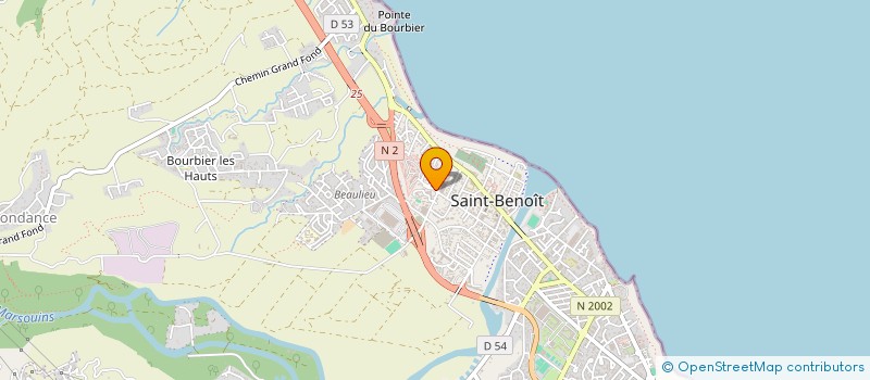 localisation de l'entreprise SCI WLAD à SAINT-BENOIT
