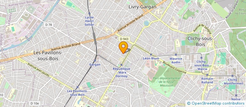 localisation de l'entreprise SCI WLGHY à LIVRY-GARGAN