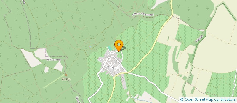 localisation de l'entreprise SCI WLODARCZYK-PEYRON  TREPAIL